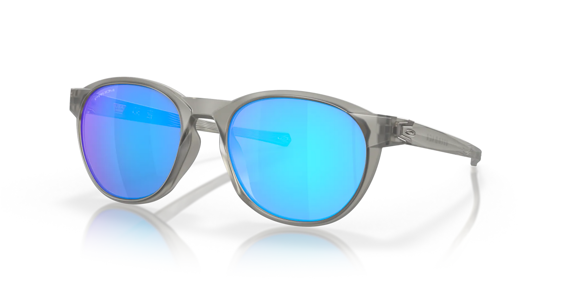 Oakley Reedmace Prizm Sapphire Lenses,  Matte Grey Ink Frame Oakley