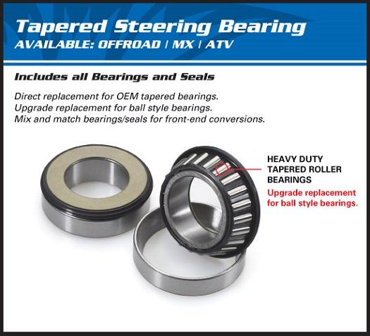 ALL BALLS RACING STEERING BEARING KIT (22-1003) All Balls Racing