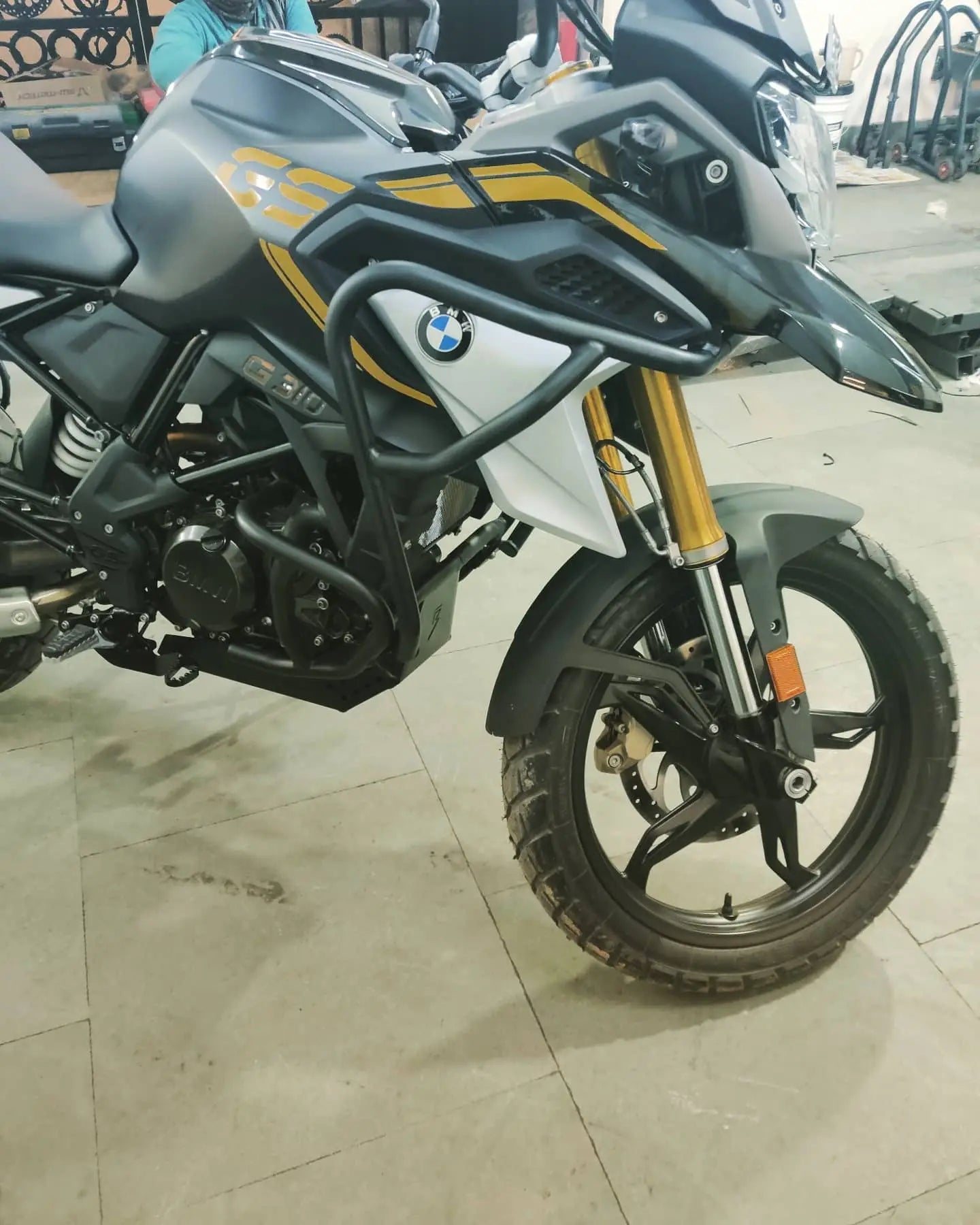 Barracks Upper Crash guard for BMW G310GS 