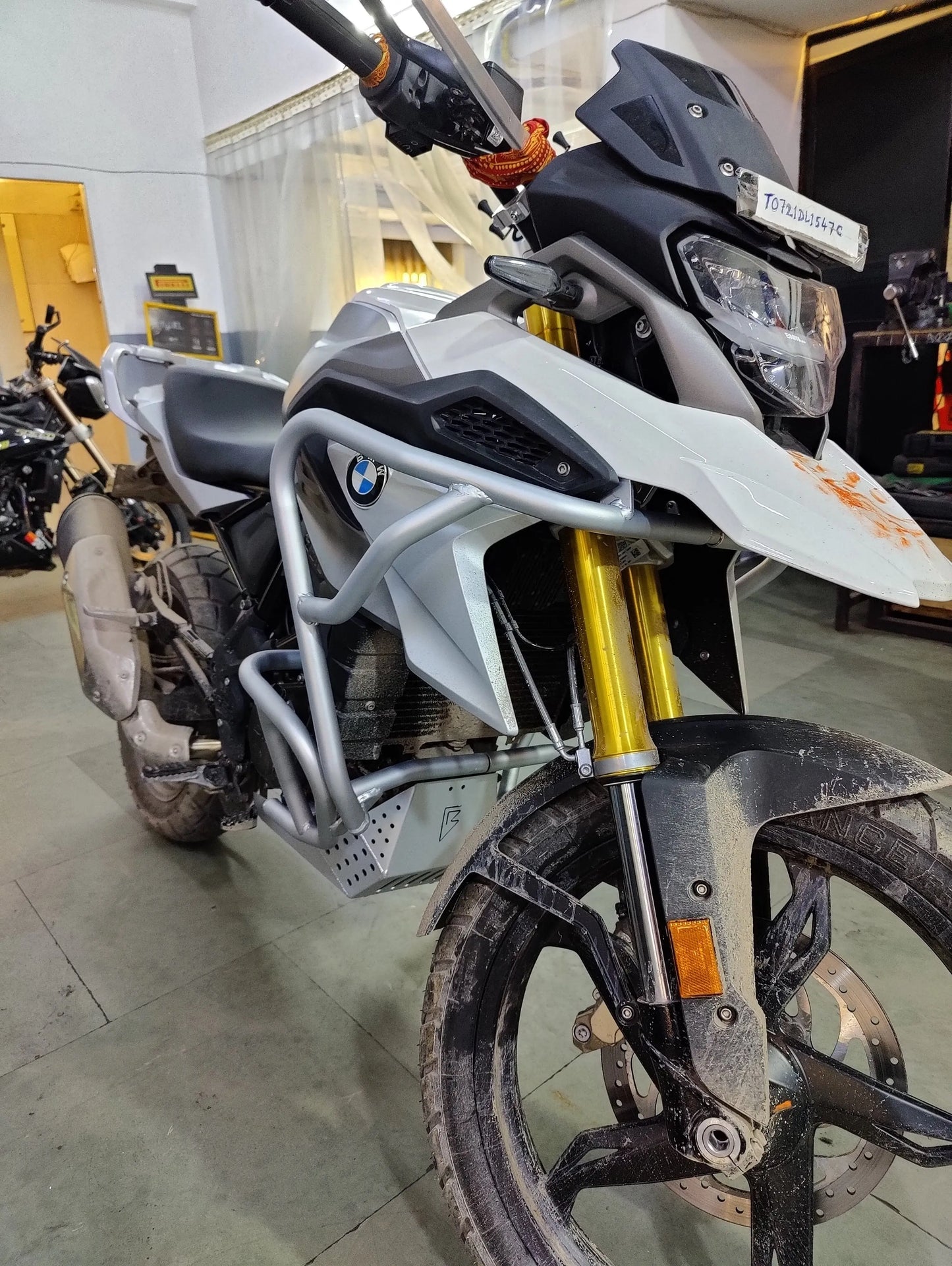 Barracks Upper Crash guard for BMW G310GS 