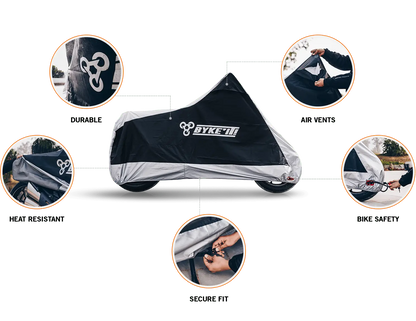 Byke'it Waterproof Motorcycle Cover 