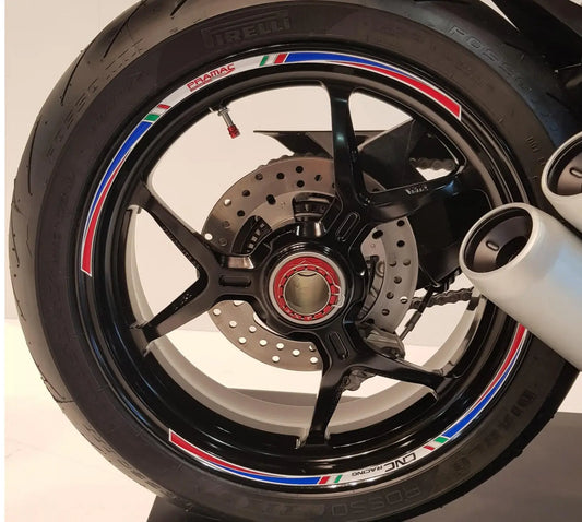 CNC Racing 17 inch wheel stripes kit - Pramac Racing Limited Ed. 