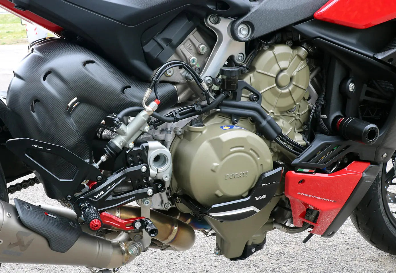 CNC Racing Clutch Cover Guard for Ducati Multistrada V4, Streetfighter V4 
