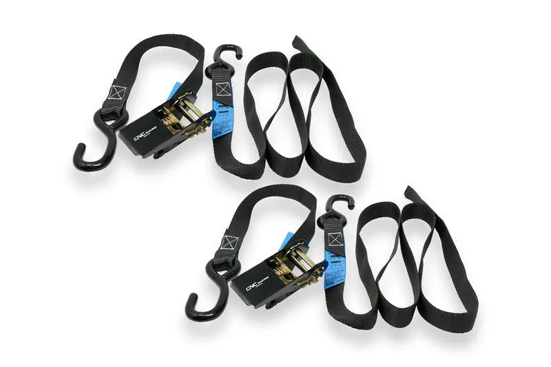 CNC Racing Motorcycle Tie Down Ratchet Strap Kit 