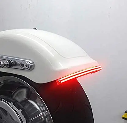 Chrome Glow Fat Boy Run-Brake-Turn LED Fender Kit (2018 on) 