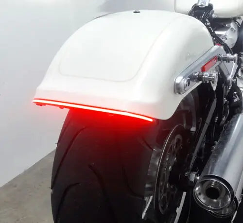 Chrome Glow Fat Boy Run-Brake-Turn LED Fender Kit (2018 on) 
