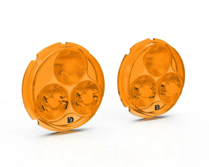 DENALI D3 Driving (Spot) Amber TriOptic™ Lens Kit 