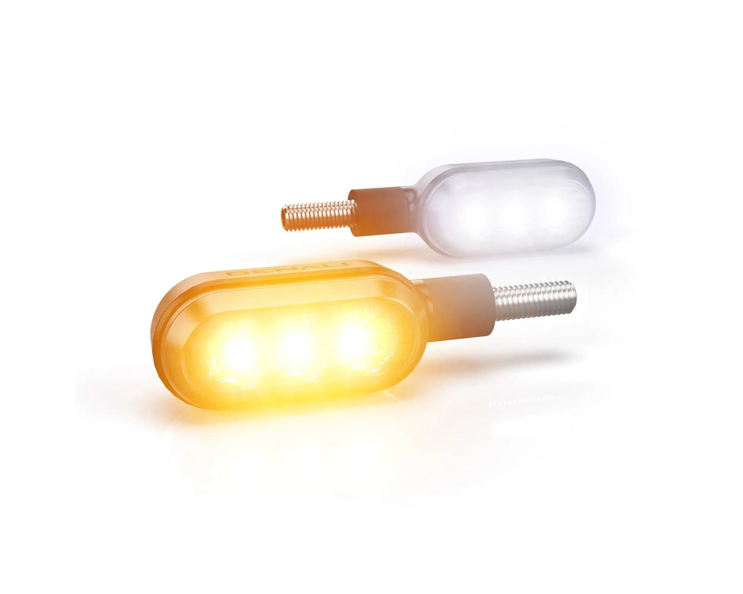 DENALI T3 Switchback LED Pods Front - Indicator / DRL - M8 Mount 