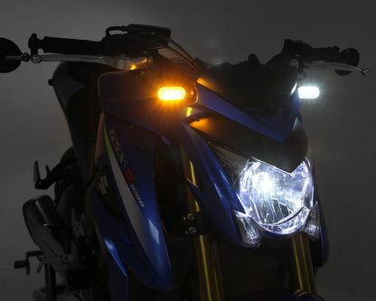 DENALI T3 Switchback LED Pods Front - Indicator / DRL - M8 Mount 