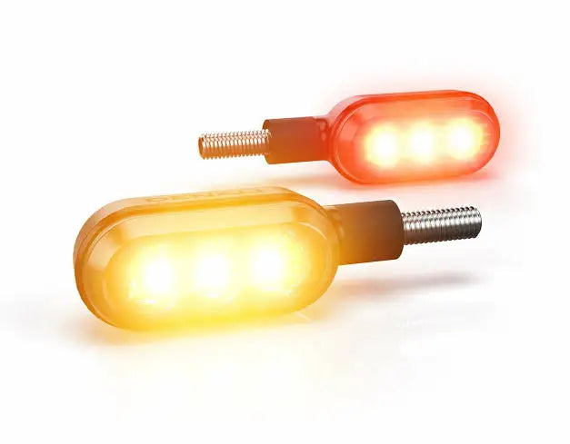 DENALI T3 Switchback LED Pods Rear - Indicator / Brake - M8 Mount 