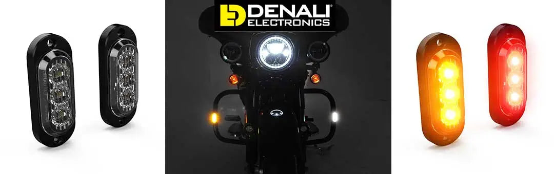 DENALI T3 Switchback LED Pods – Rear – Indicator/Brake 