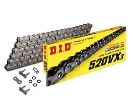 DID CHAIN 520 PITCH * 112 LINKS (VX3) 
