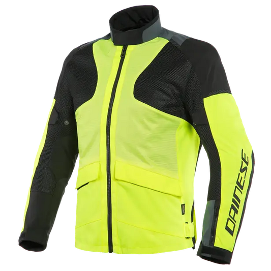 Dainese Air Tourer Textile Jacket (Yellow/Ebony/Black) 