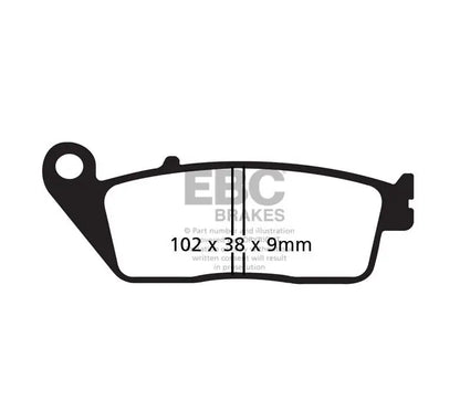 EBC Brake Pad - FA142HH ( Front ) 