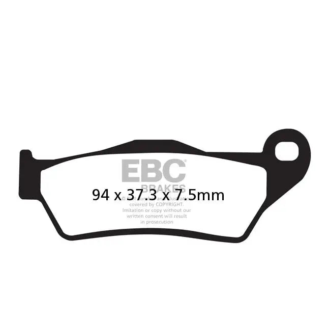 EBC Brake Pad - FA181HH ( Rear ) 