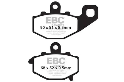 EBC Brake Pad - FA192HH ( Rear ) 