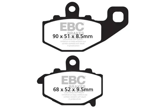 EBC Brake Pad - FA192HH ( Rear ) 