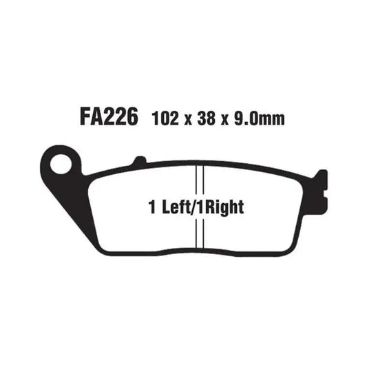 EBC Brake Pad - FA226HH 