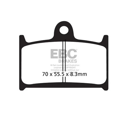 EBC Brake Pad - FA236HH ( Front ) 