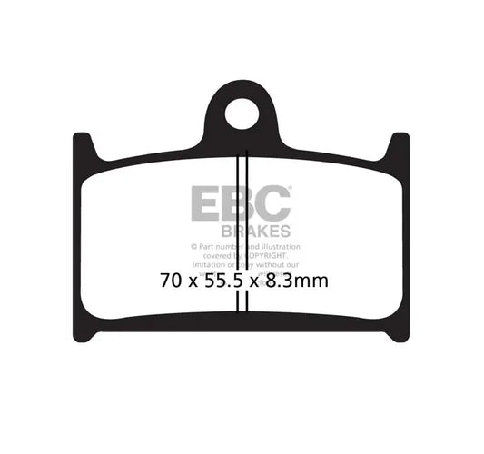 EBC Brake Pad - FA236HH ( Front ) 
