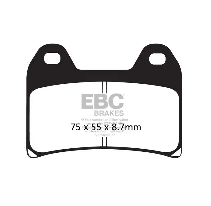 EBC Brake Pad - FA244HH 