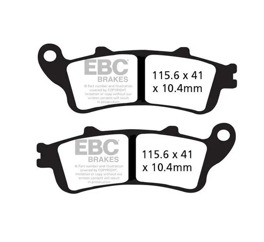 EBC Brake Pad - FA261/2HH 