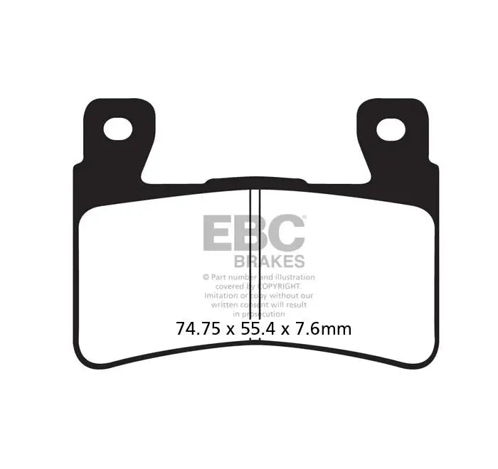 EBC Brake Pad - FA296HH 