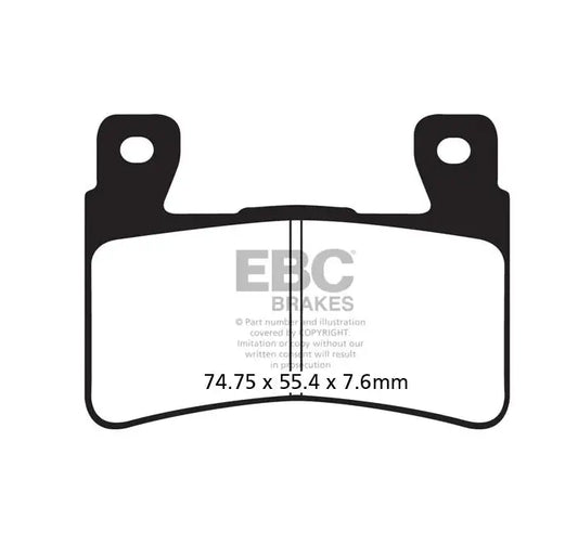 EBC Brake Pad - FA296HH 