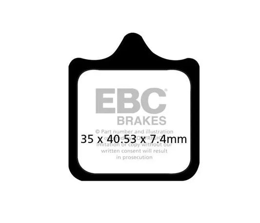 EBC Brake Pad - FA322/4HH 