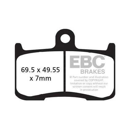 EBC Brake Pad - FA347HH 