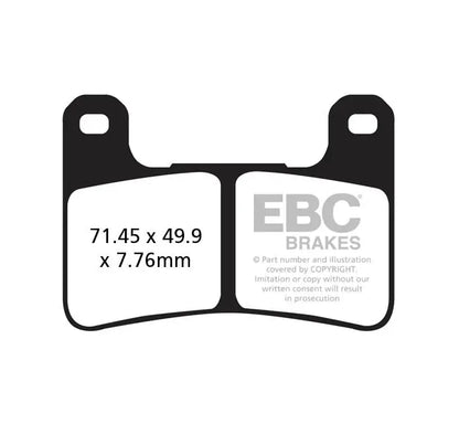 EBC Brake Pad - FA379HH ( Front ) 