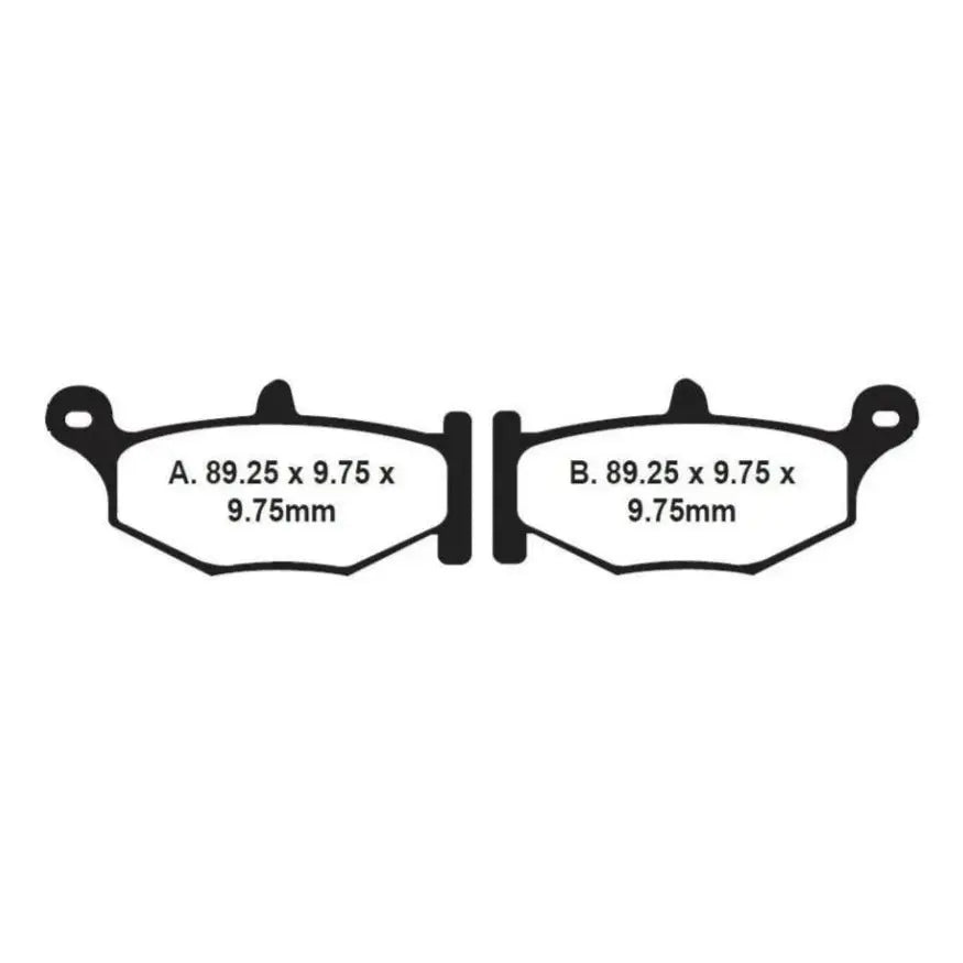 EBC Brake Pad - FA419HH 