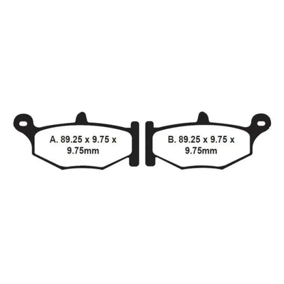 EBC Brake Pad - FA419HH 