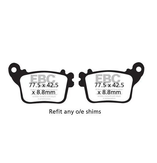 EBC Brake Pad - FA436HH 