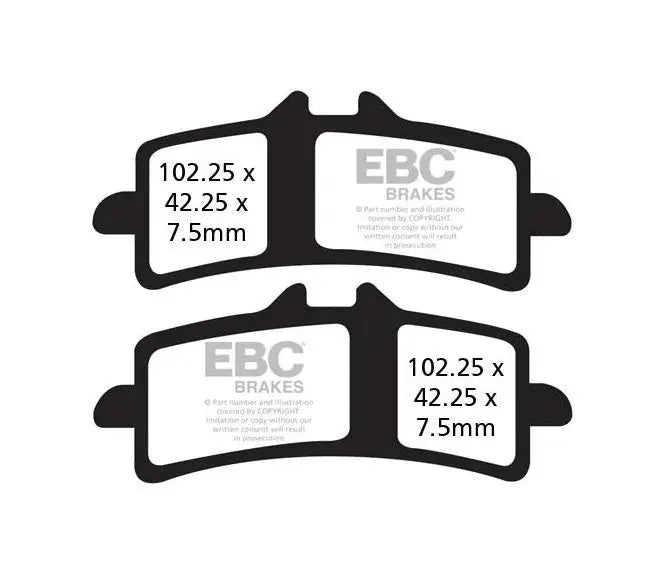 EBC Brake Pad - FA447HH (Front) 