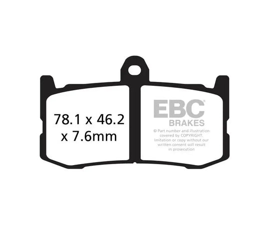 EBC Brake Pad - FA491HH 