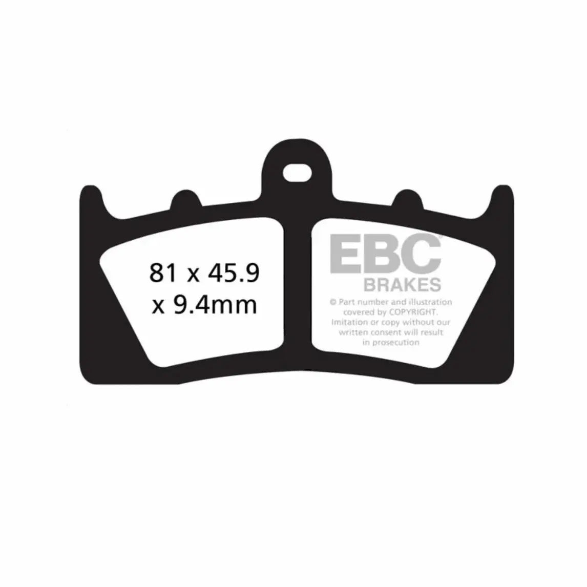 EBC Brake Pad - FA613HH 