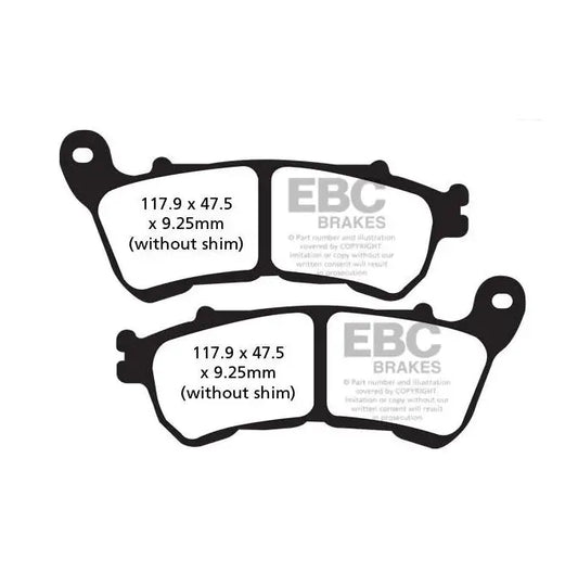 EBC Brake Pad - FA640HH 