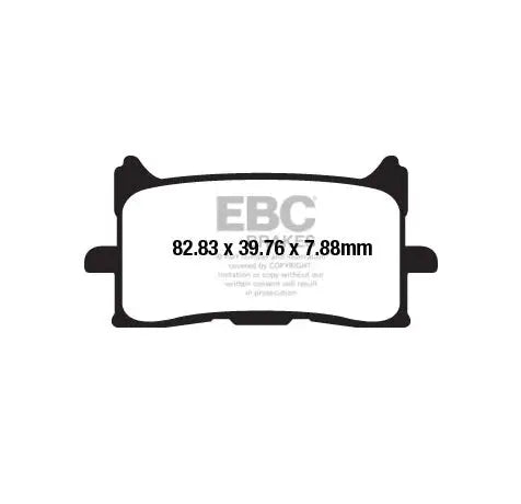 EBC Brake Pad - FA679HH ( Front ) 