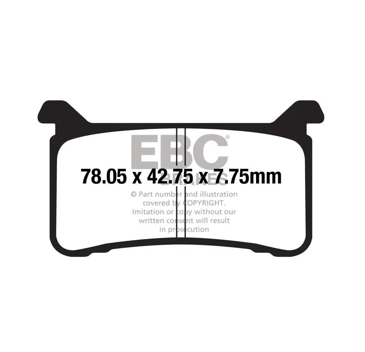 EBC Brake Pad - FA700HH 