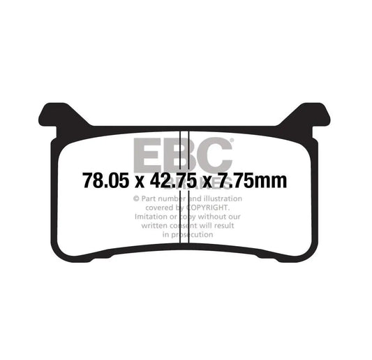 EBC Brake Pad - FA700HH 