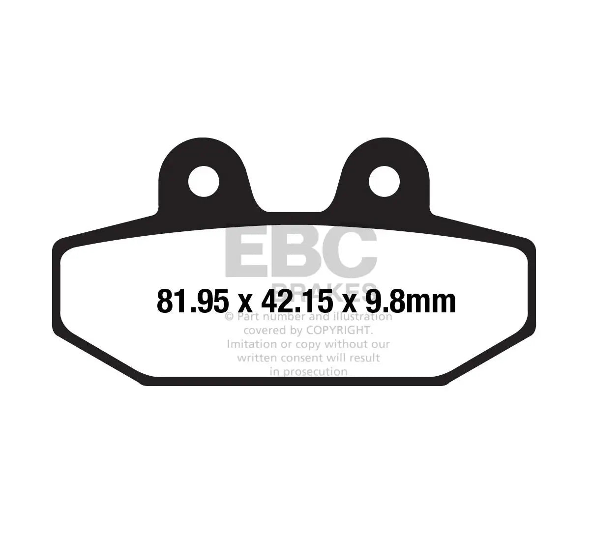 EBC Brake Pad - FA710HH 