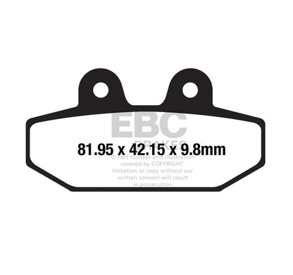 EBC Brake Pad - FA710HH 