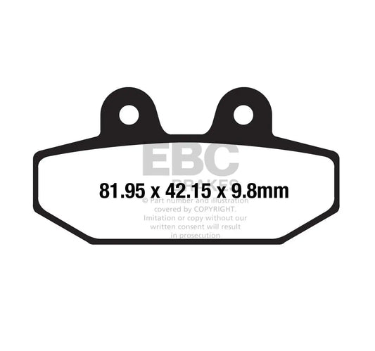 EBC Brake Pad - FA710HH 