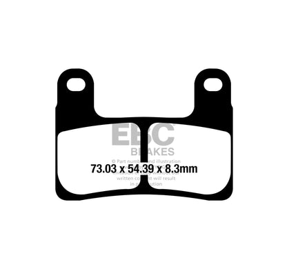 EBC Brake Pad - FA724HH 