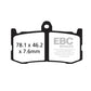 EBC Brake Pad - FA491HH EBC