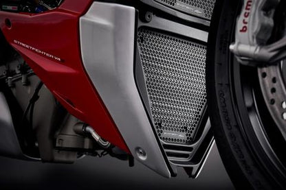 Evotech Performance Ducati Streetfighter V4 / panigale v4 / panigale v4s/ streetfighter v4 s  Radiator Guard Set (2020+) Evotech