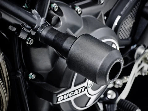 Evotech Performance Crash Protection Bobbins For Ducati Monster 797 / Scrambler Desert Sled Evotech