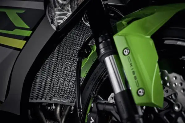 Evotech Performance Kawasaki ZX6R Radiator Guard (2019+) Evotech
