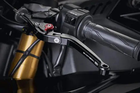 Evotech Performance Folding Clutch and Brake Lever set For Yamaha YZF-R1 / R1M (2015-) 